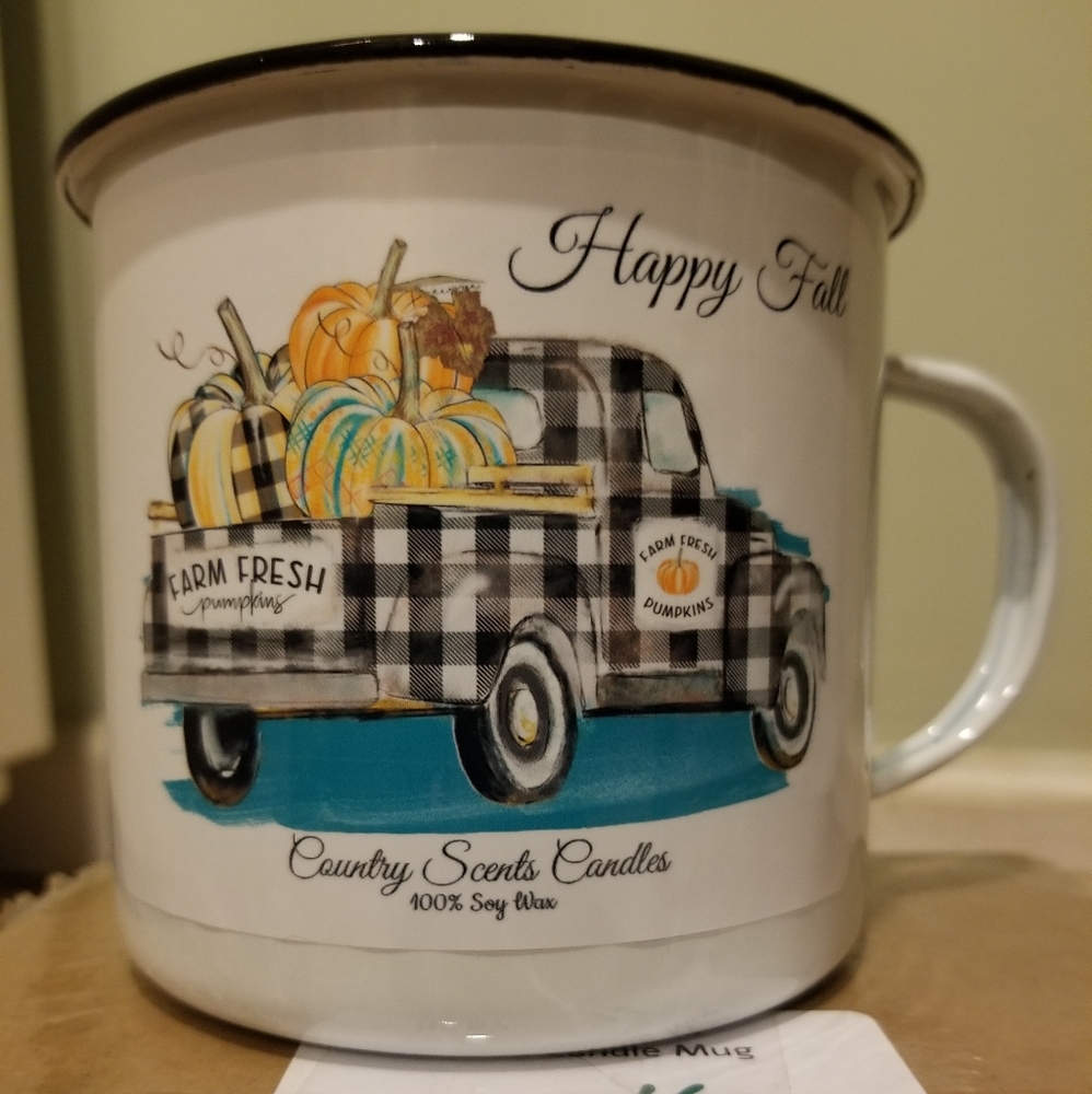 Country Scents Mug Candle